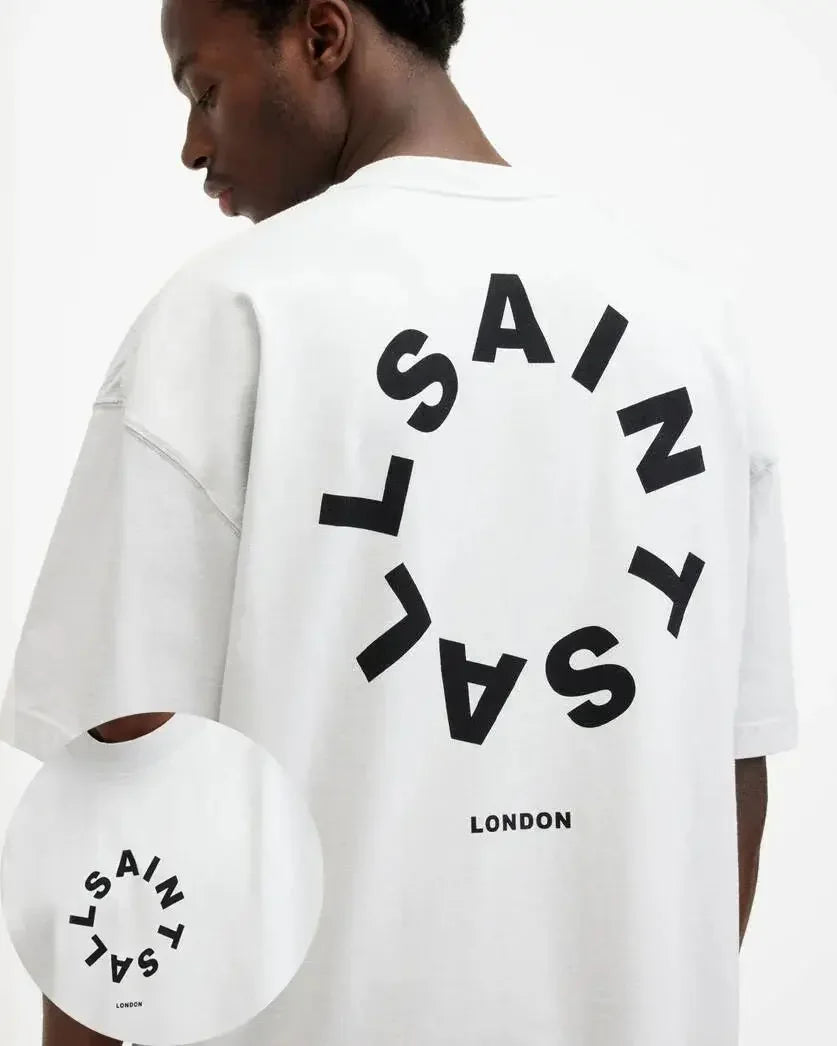 Fashion 2026 New Hot Men Women Hot Sale Cotton Printed T-shirt Casual Letter Pattern Tops All Season Loose Harajuku Clothing