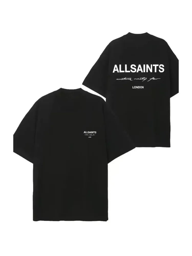 Fashion 2026 New Hot Men Women Hot Sale Cotton Printed T-shirt Casual Letter Pattern Tops All Season Loose Harajuku Clothing